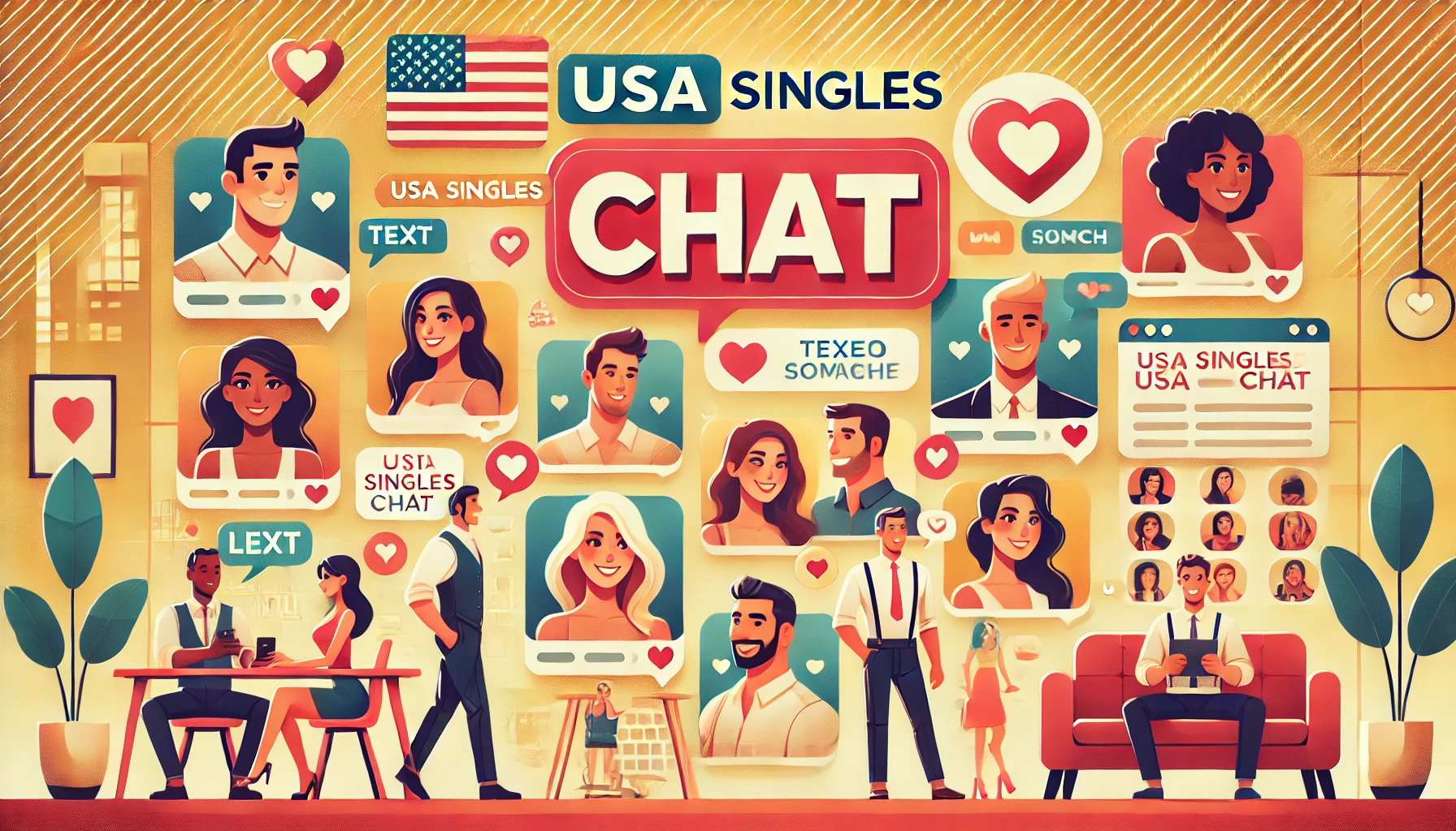 Discover the Best USA Chat Rooms for Singles: Connecting Hearts Online